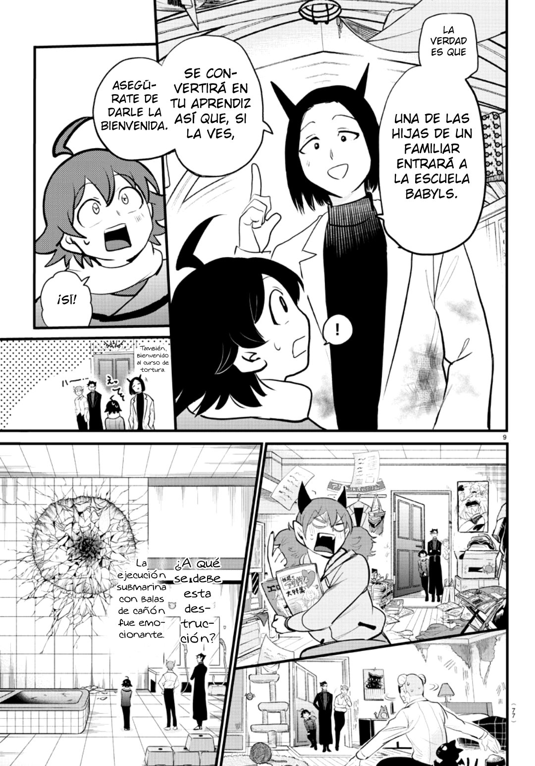 Mairimashita! Iruma-kun Capitulo 208: infiltrándose en la sala de profesores página 13