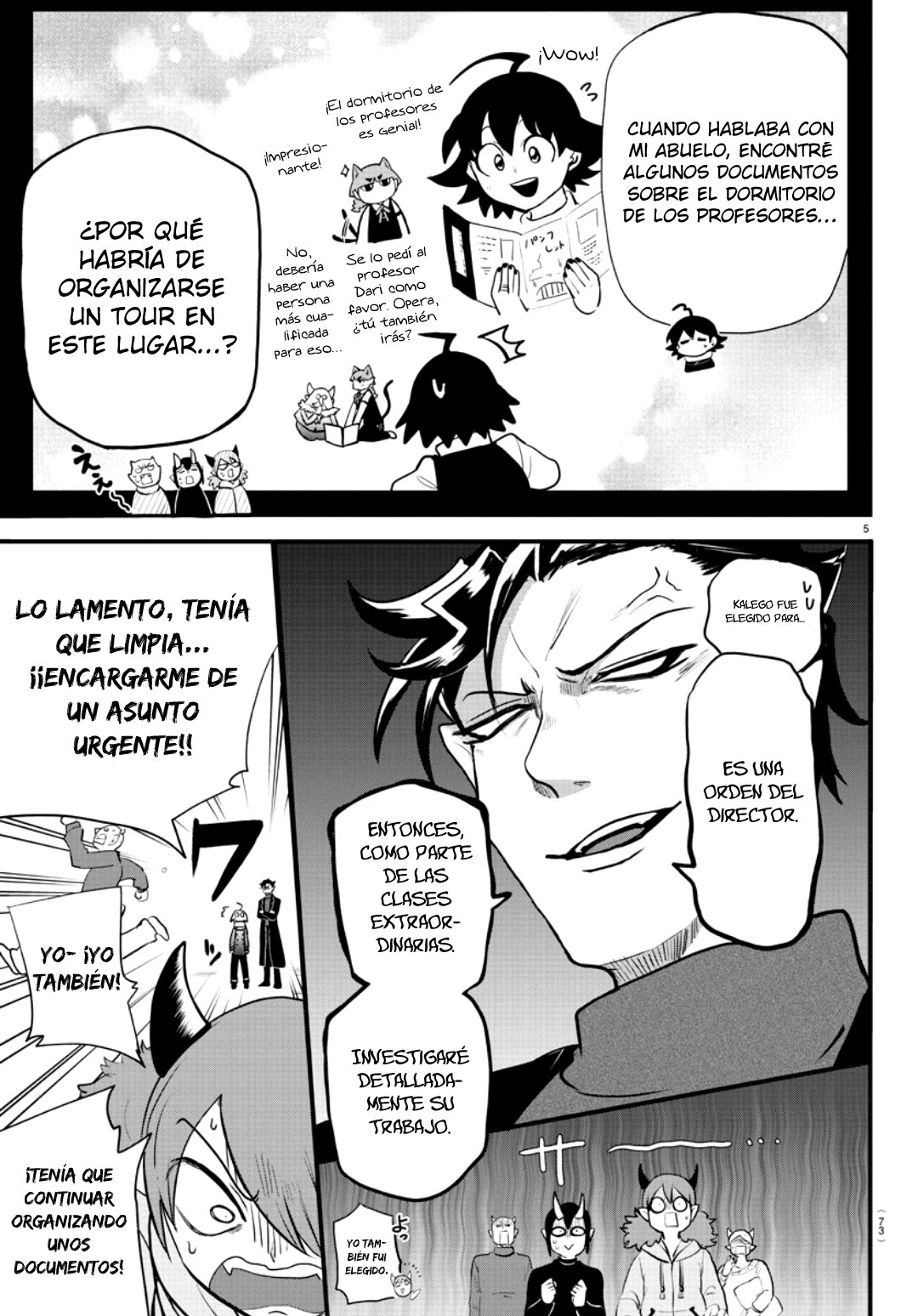 Mairimashita! Iruma-kun Capitulo 208: infiltrándose en la sala de profesores página 9