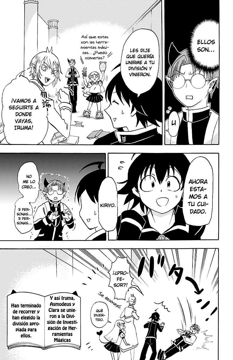 Mairimashita! Iruma-kun Capitulo 21: División de investigación de herramientas mágicas página 18