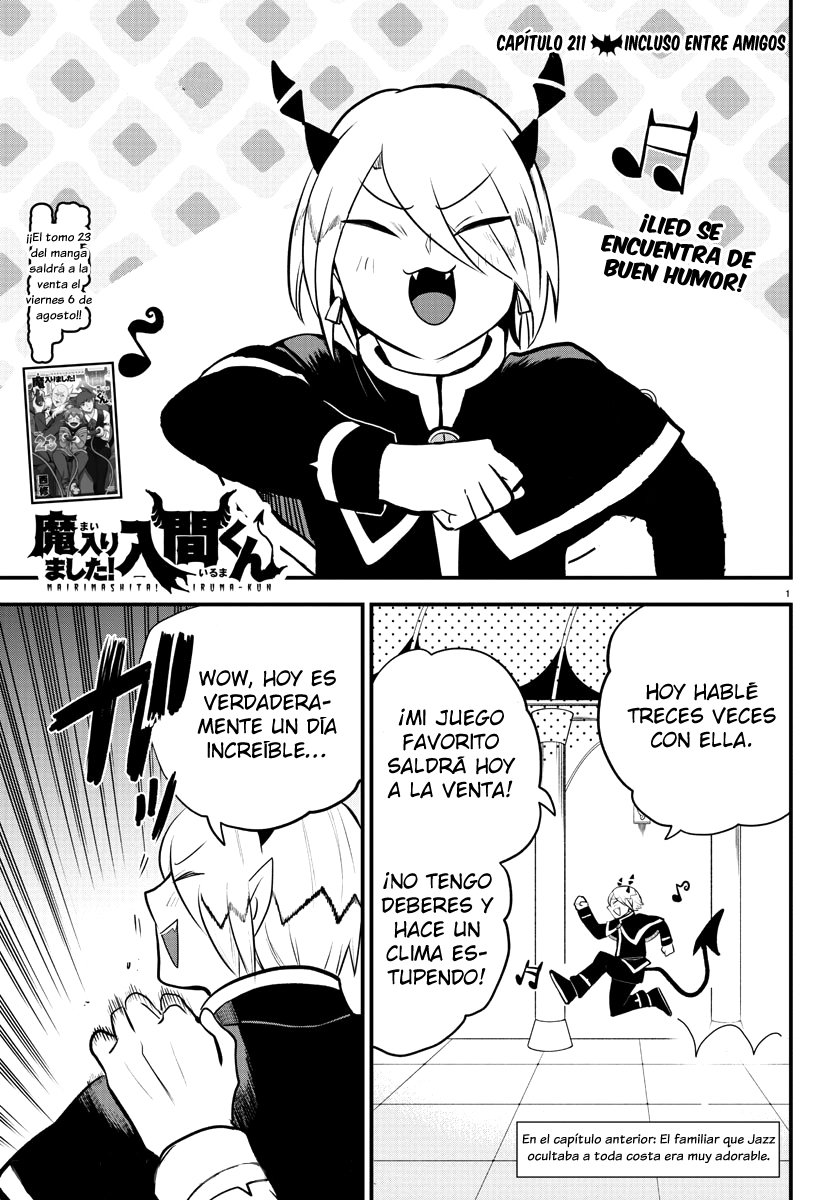 Mairimashita! Iruma-kun Capitulo 211 página 3