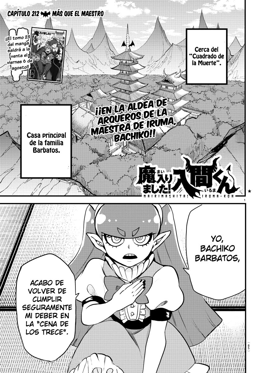 Mairimashita! Iruma-kun Capitulo 212: Más que un maestro página 6