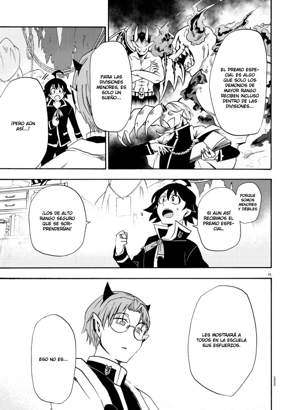 Mairimashita! Iruma-kun Capitulo 27: Dos plumas del mismo pájaro página 15