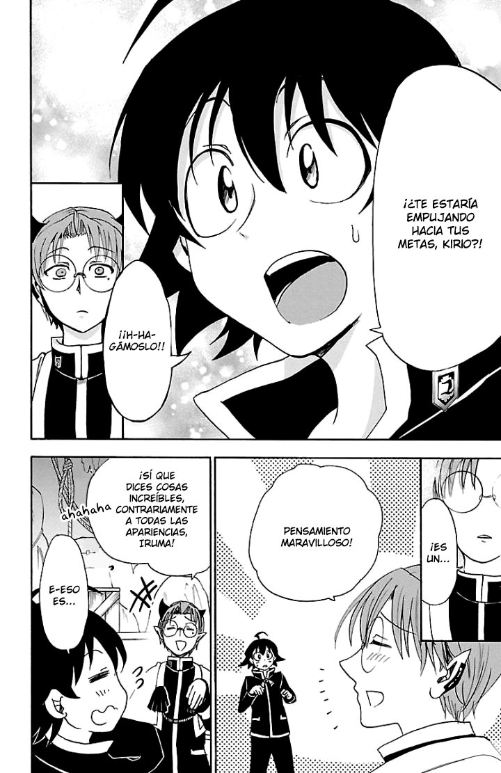 Mairimashita! Iruma-kun Capitulo 27: Dos plumas del mismo pájaro página 16