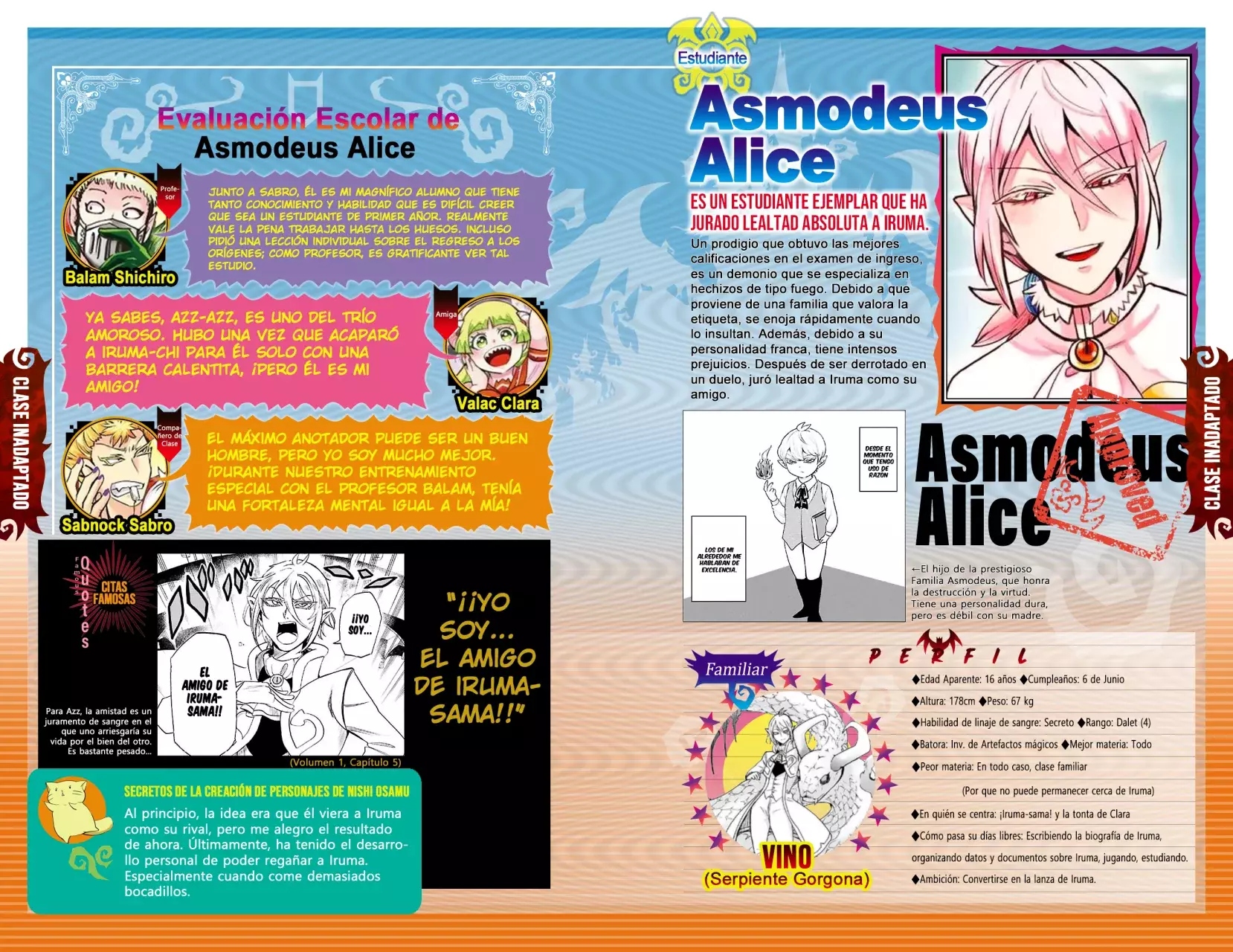 Mairimashita! Iruma-kun Capitulo 276.6: Fanbook Iruma página 25