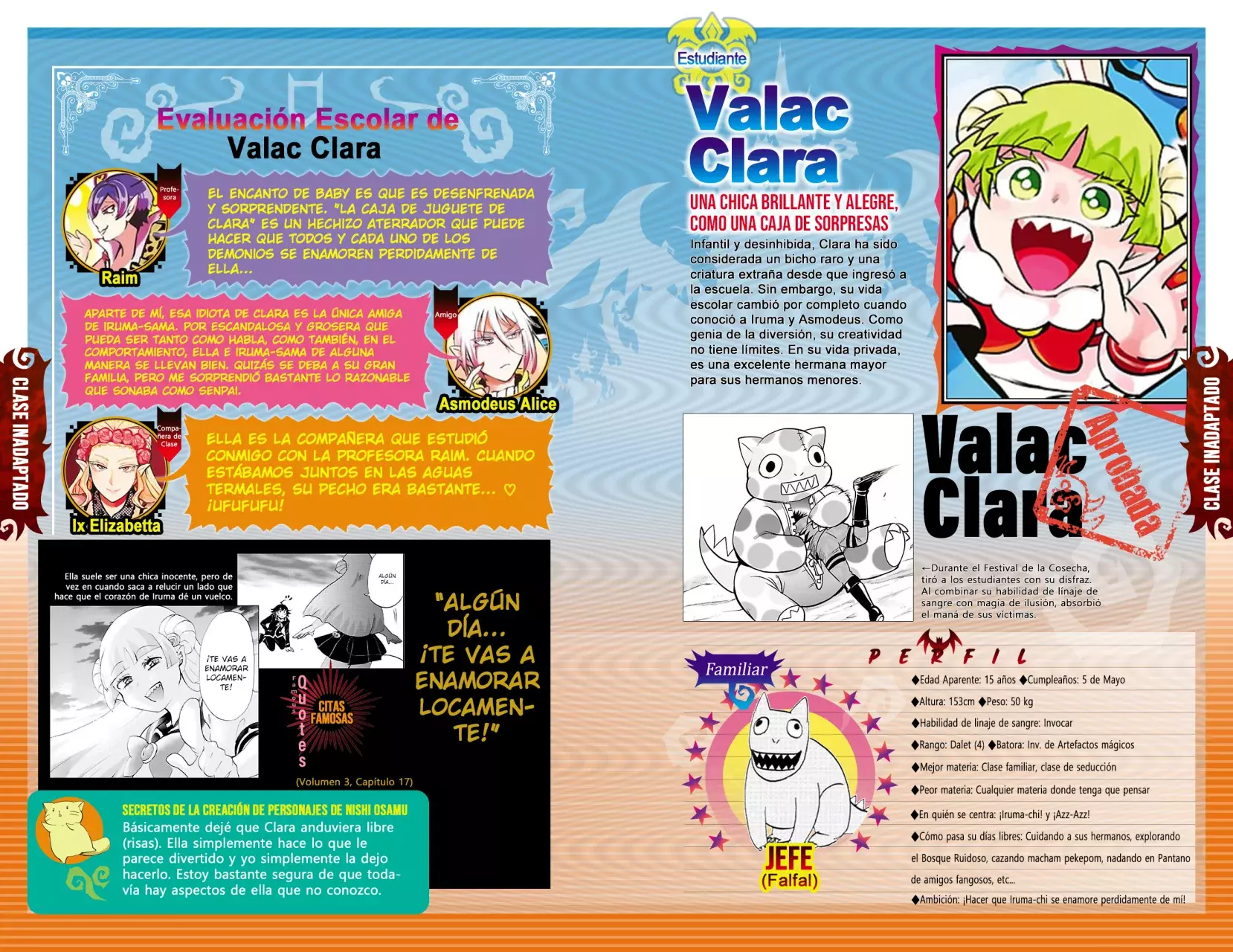 Mairimashita! Iruma-kun Capitulo 276.6: Fanbook Iruma página 26