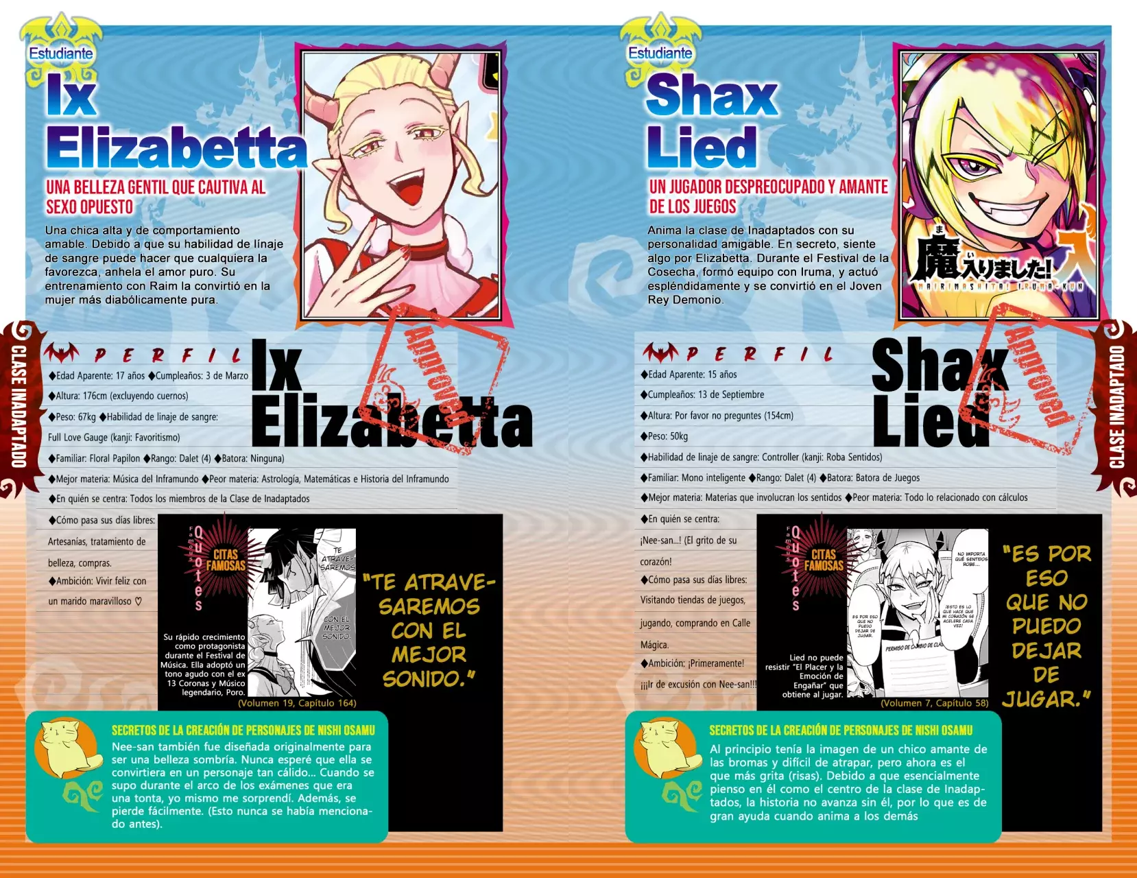 Mairimashita! Iruma-kun Capitulo 276.6: Fanbook Iruma página 28