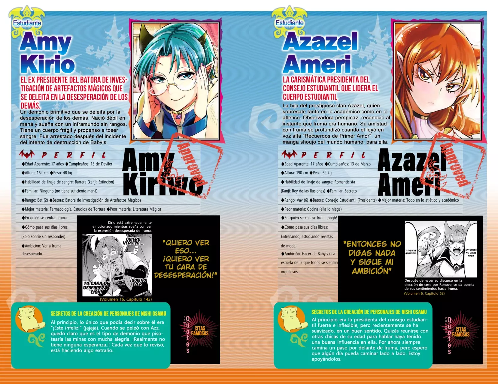 Mairimashita! Iruma-kun Capitulo 276.6: Fanbook Iruma página 34
