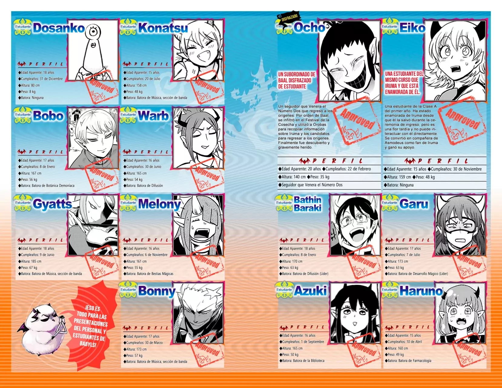 Mairimashita! Iruma-kun Capitulo 276.6: Fanbook Iruma página 38