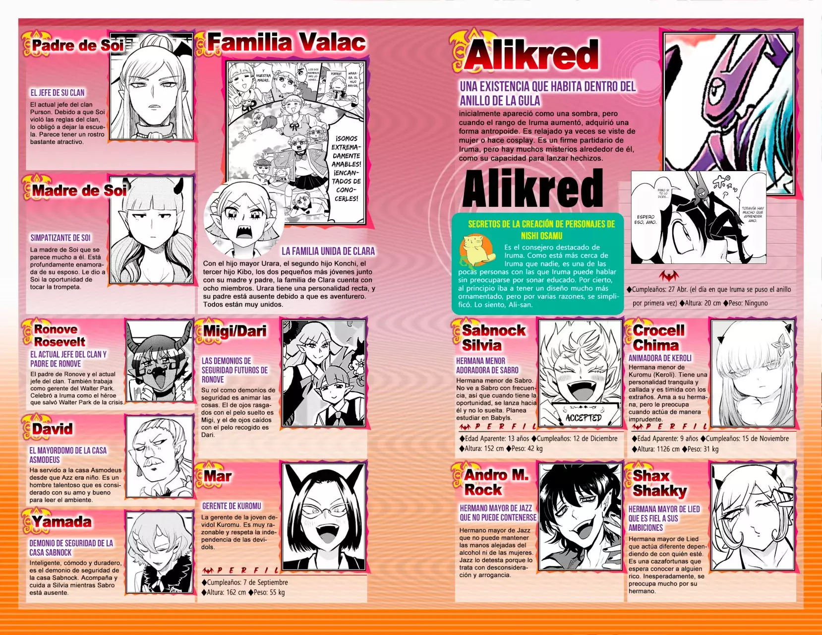 Mairimashita! Iruma-kun Capitulo 276.6: Fanbook Iruma página 43