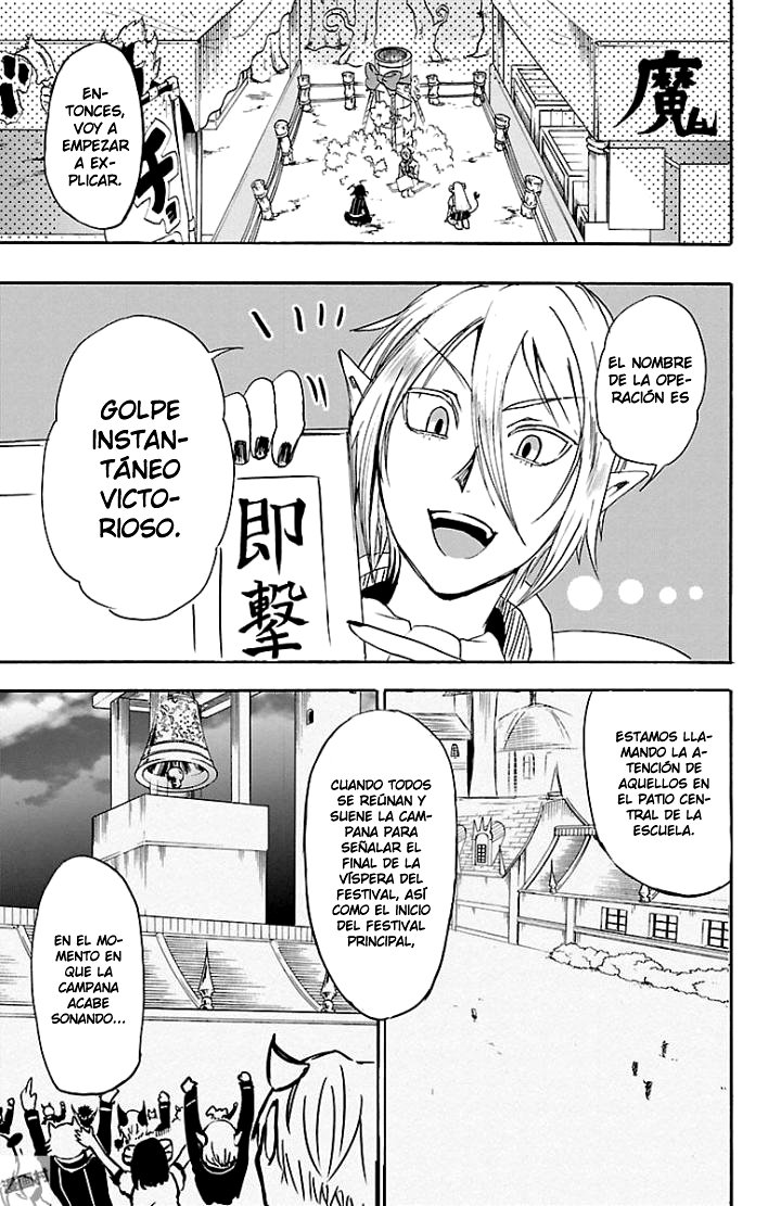 Mairimashita! Iruma-kun Capitulo 28: Inicio de la víspera del festival página 13