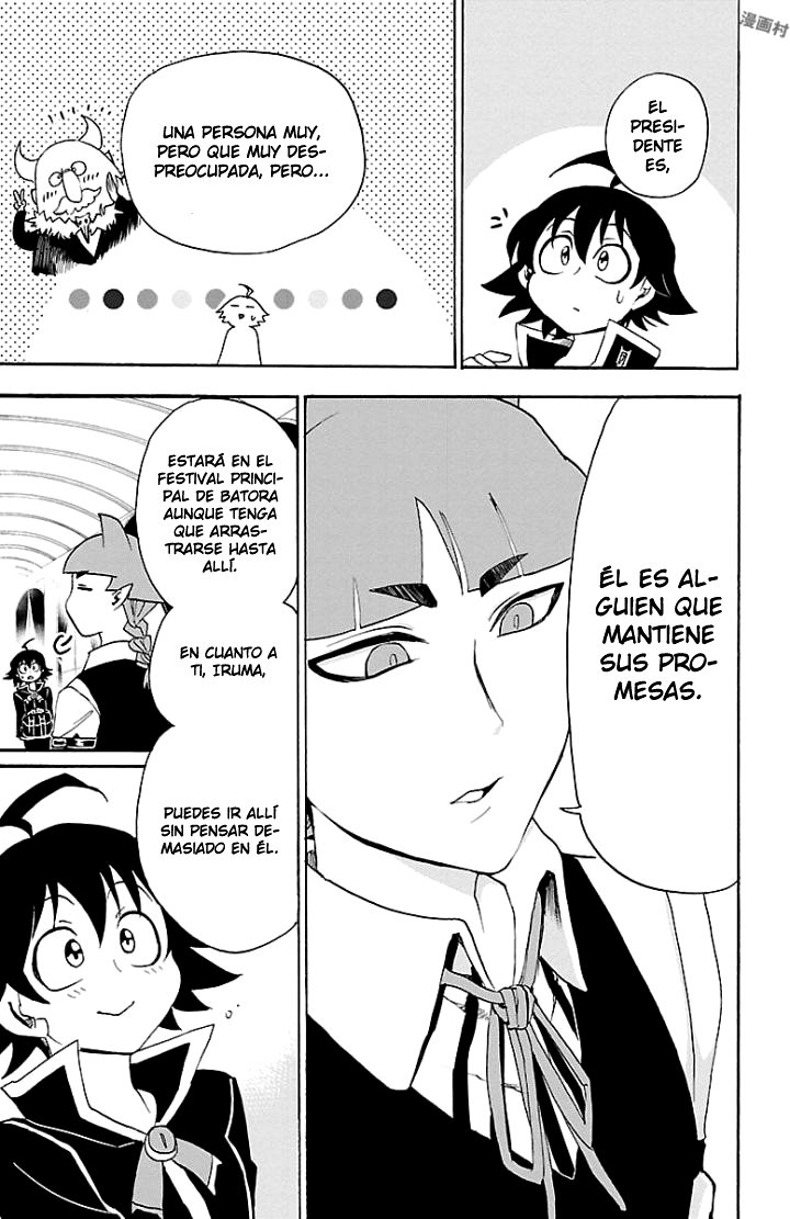 Mairimashita! Iruma-kun Capitulo 28: Inicio de la víspera del festival página 6