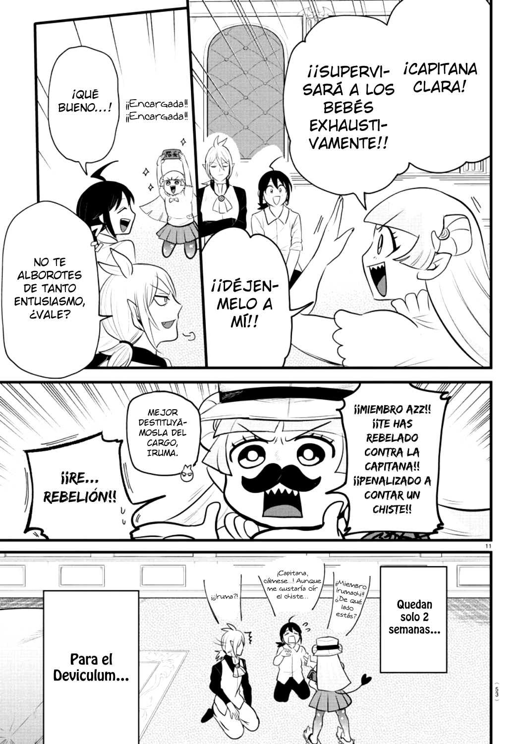 Mairimashita! Iruma-kun Capitulo 289 página 11