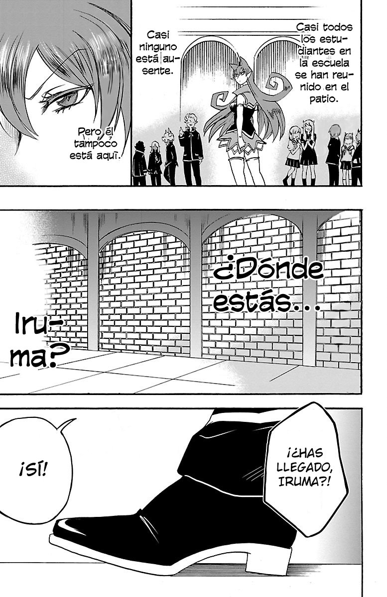 Mairimashita! Iruma-kun Capitulo 31: Capitán de la escuadra Clara y comandante Asu página 21