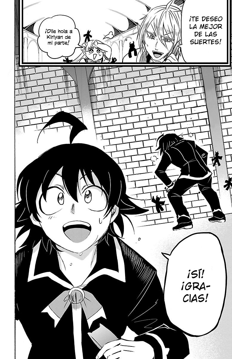 Mairimashita! Iruma-kun Capitulo 31: Capitán de la escuadra Clara y comandante Asu página 22
