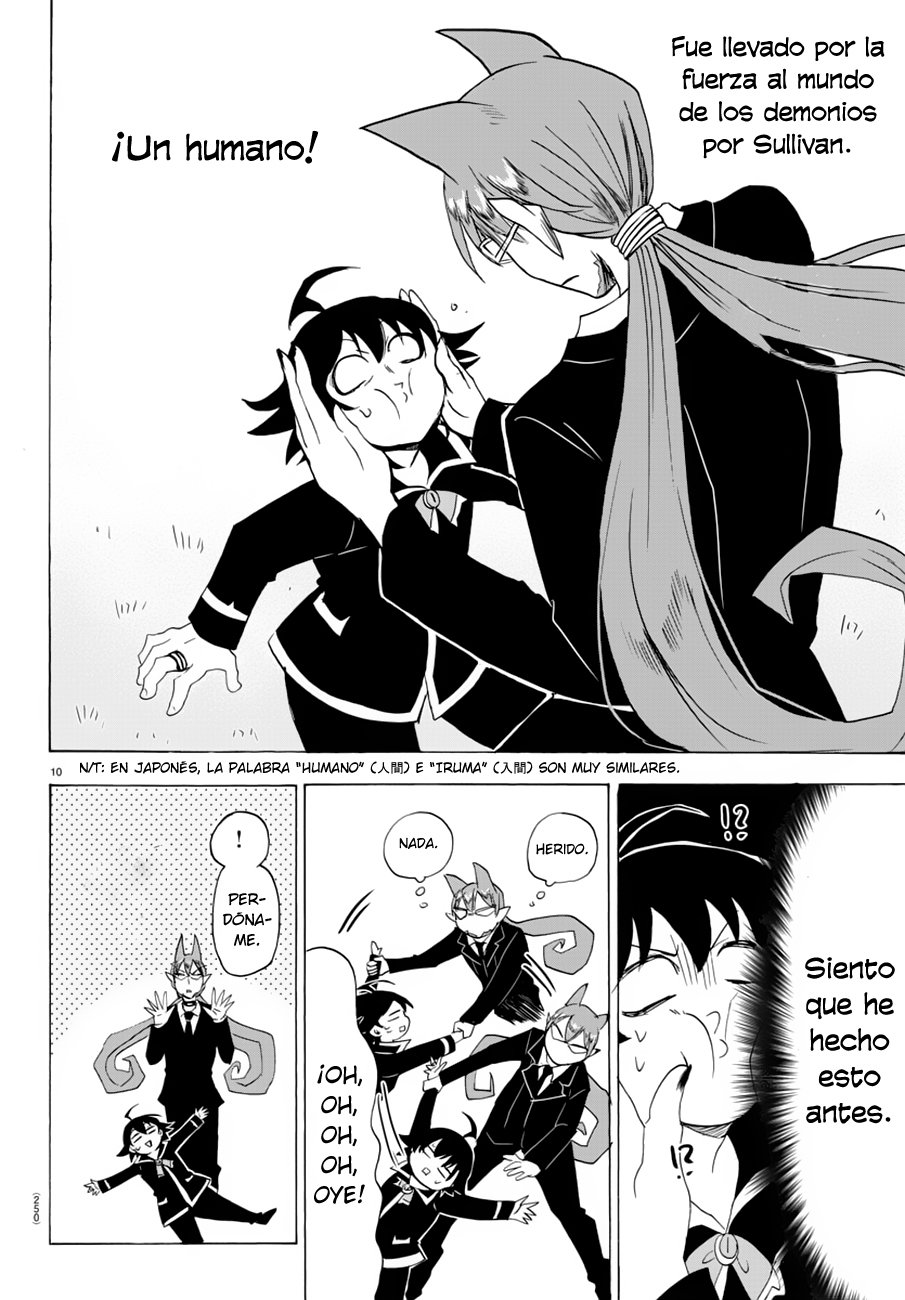 Mairimashita! Iruma-kun Capitulo 38: Trato humano página 12