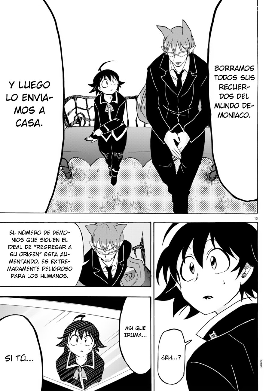 Mairimashita! Iruma-kun Capitulo 38: Trato humano página 15