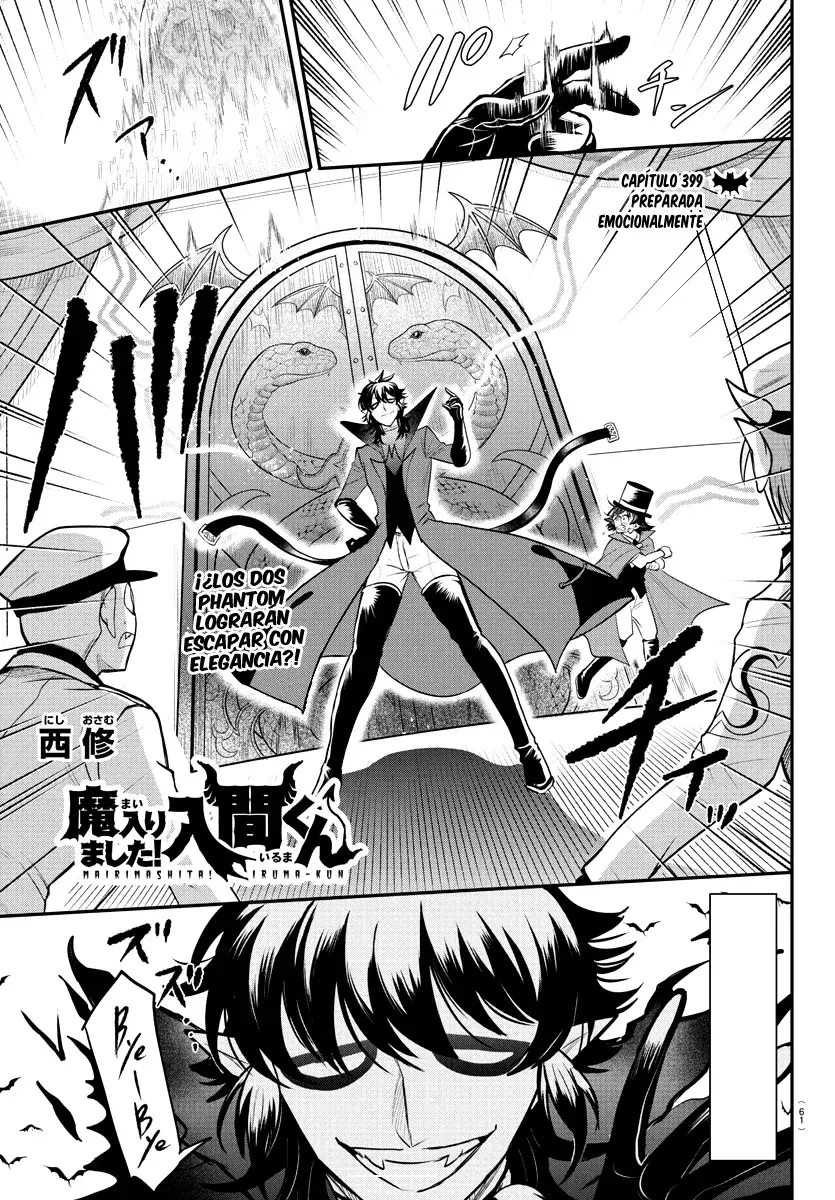 Mairimashita! Iruma-kun Capitulo 399 página 2