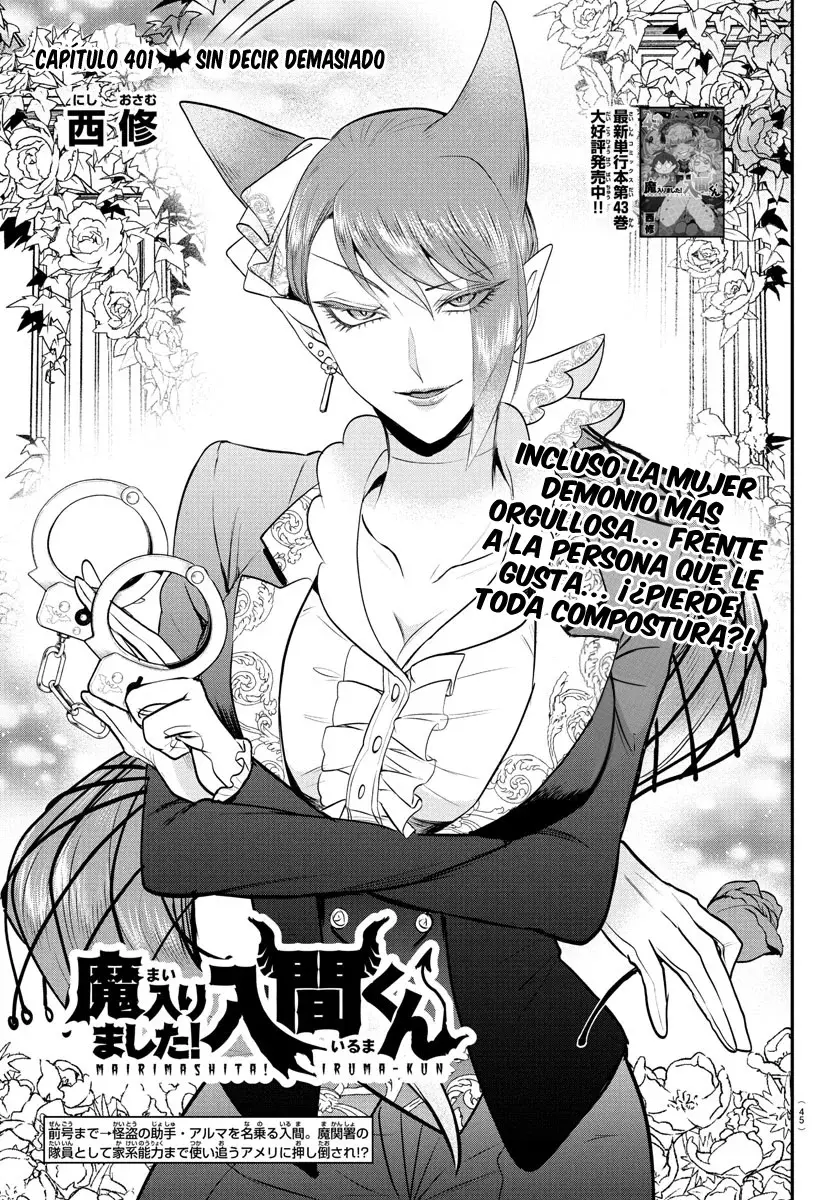 Mairimashita! Iruma-kun Capitulo 401 página 2
