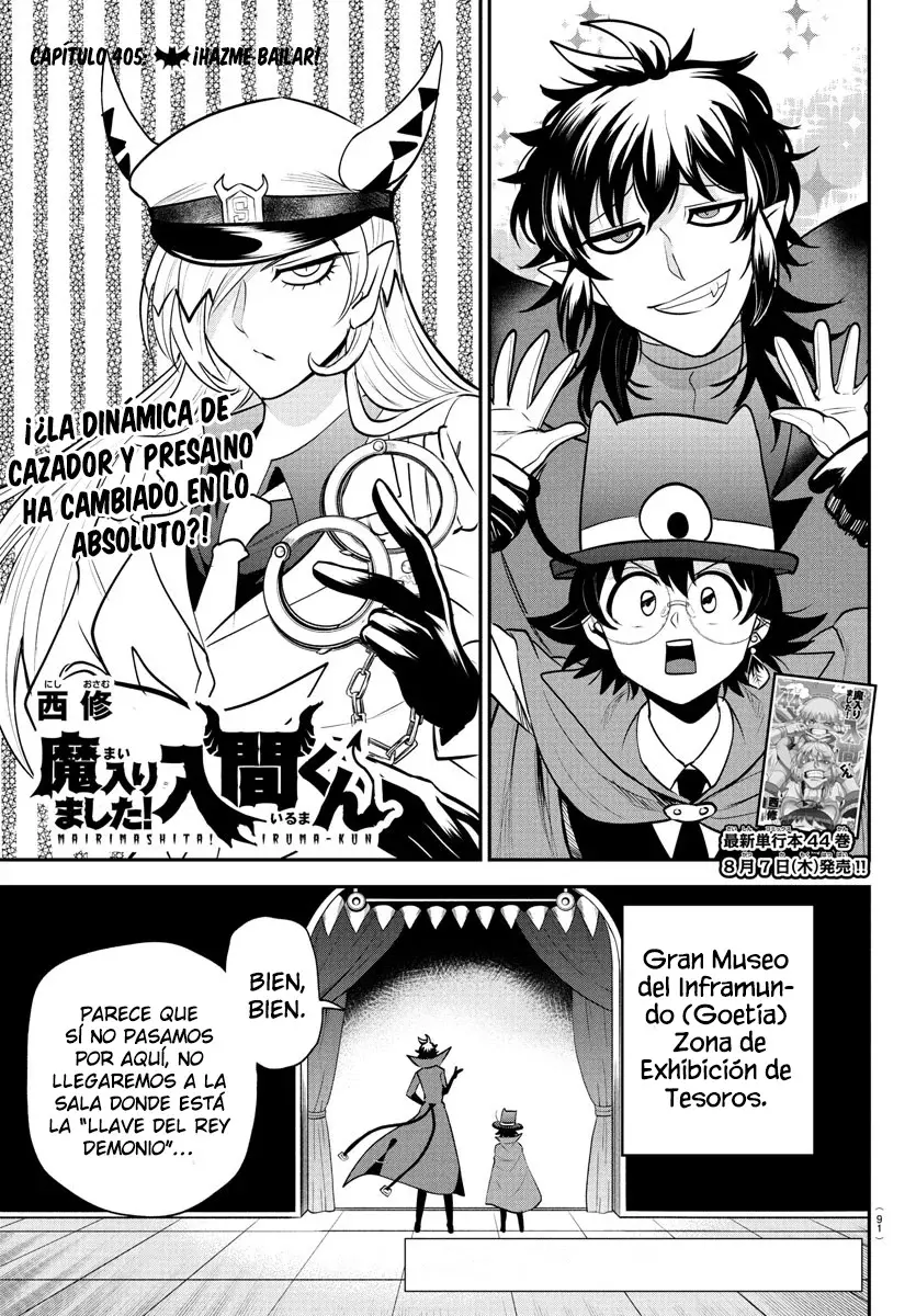 Mairimashita! Iruma-kun Capitulo 405 página 2