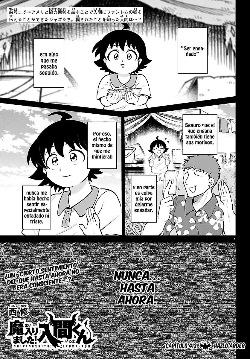 Mairimashita! Iruma-kun Capitulo 412 página 2