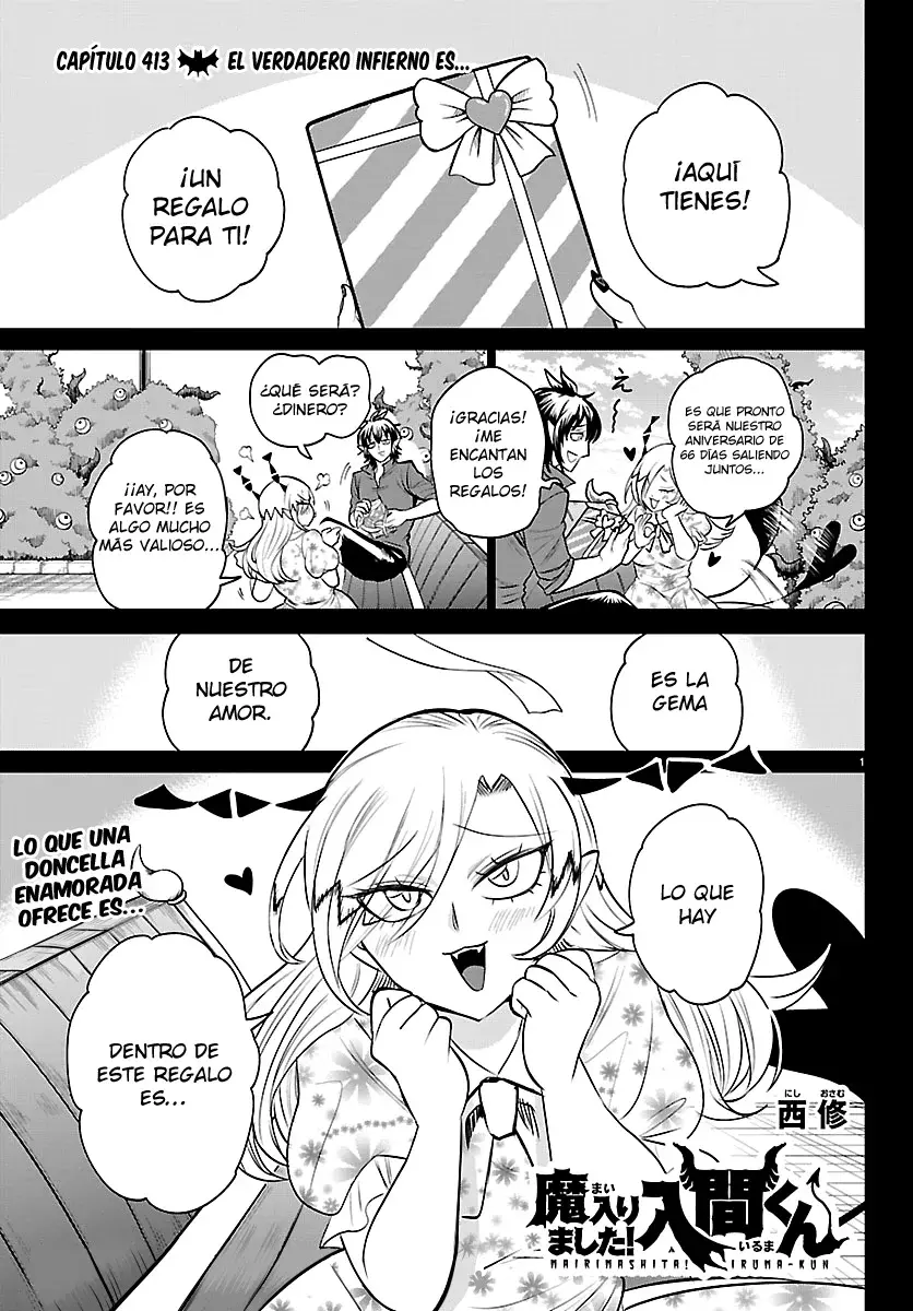 Mairimashita! Iruma-kun Capitulo 413 página 2