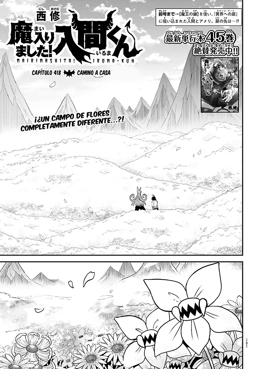 Mairimashita! Iruma-kun Capitulo 418 página 2