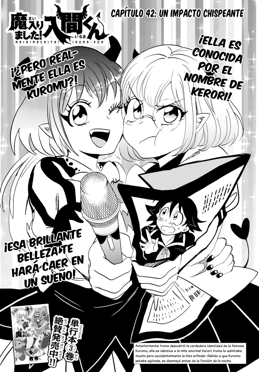 Mairimashita! Iruma-kun Capitulo 42: Un impacto chispeante página 3