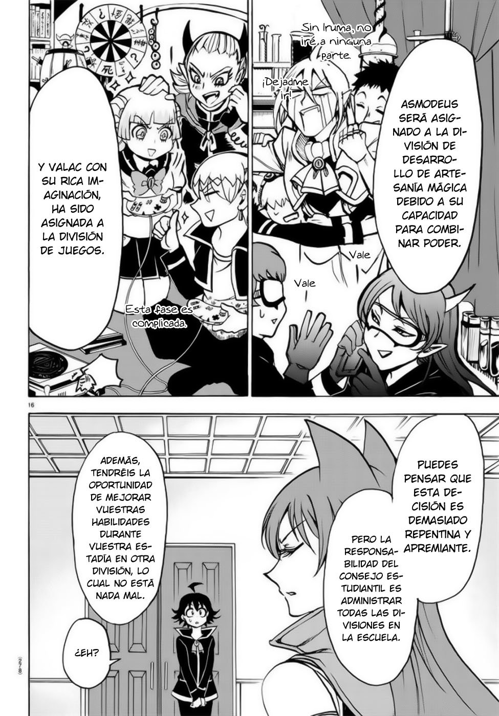 Mairimashita! Iruma-kun Capitulo 46: La decisión de Amelie página 18