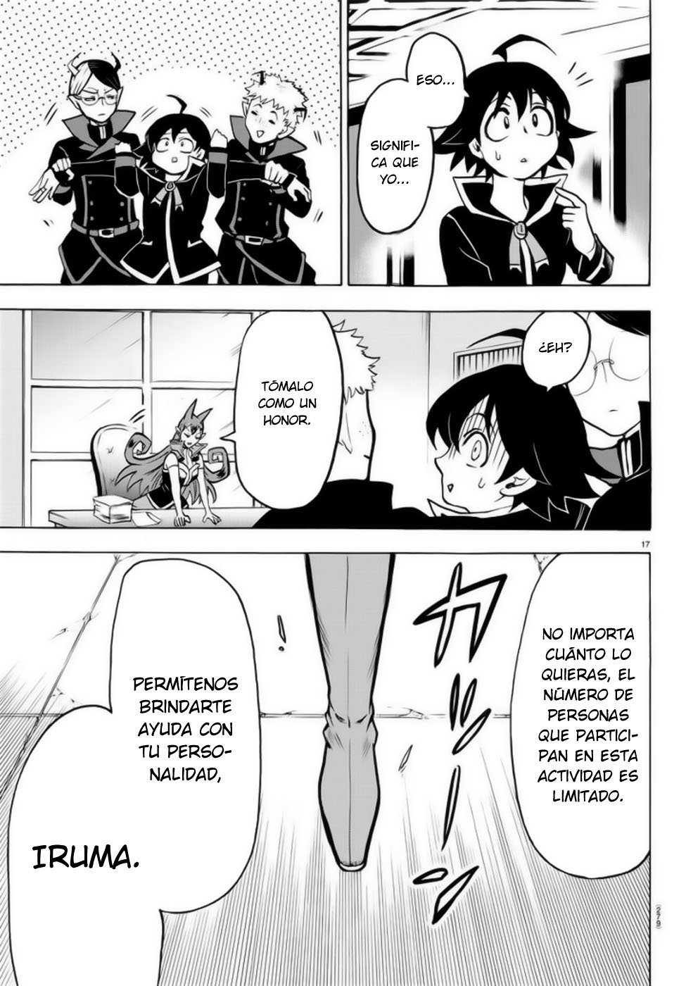 Mairimashita! Iruma-kun Capitulo 46: La decisión de Amelie página 19