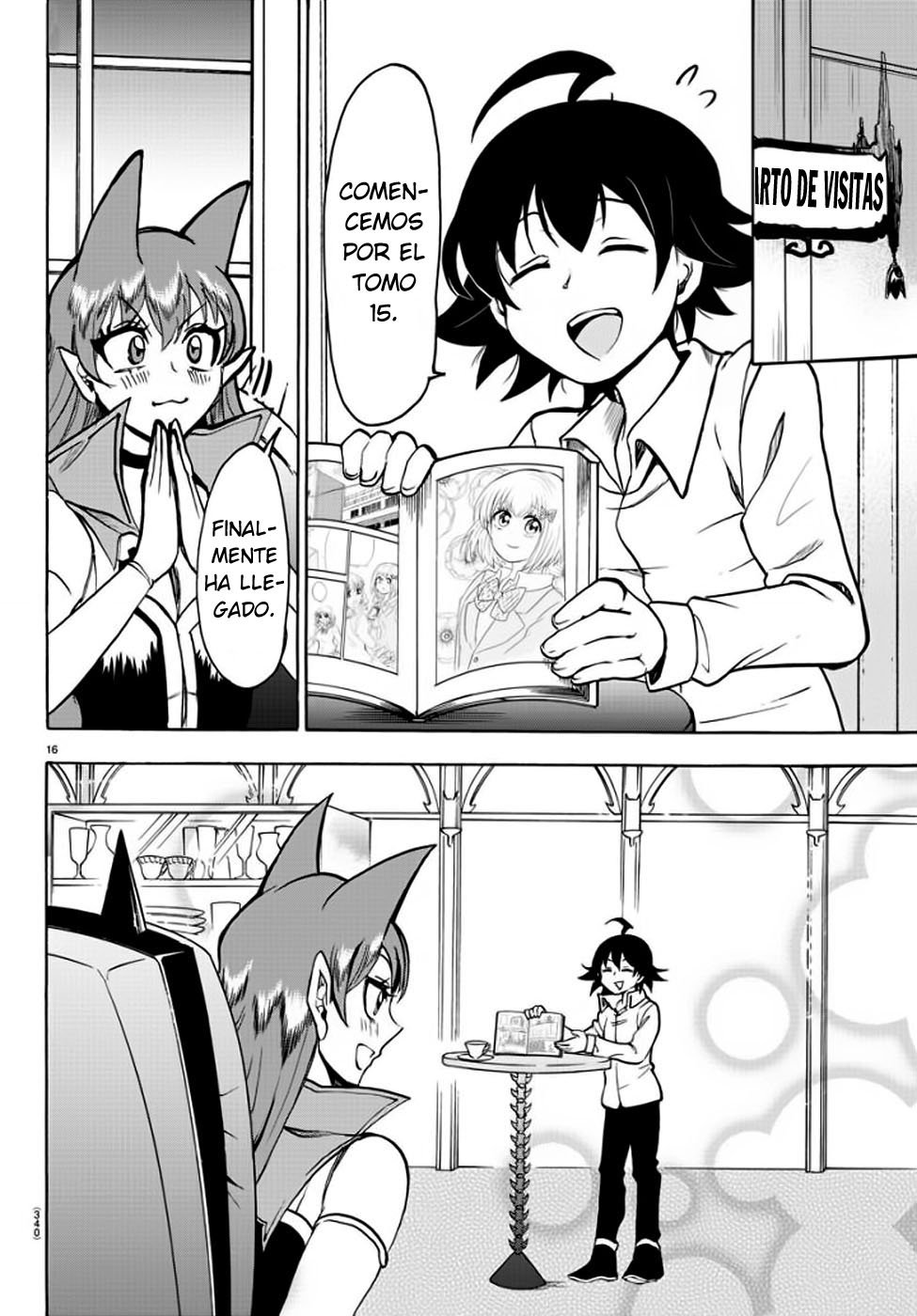 Mairimashita! Iruma-kun Capitulo 47: El cruel consejo estudiantil página 16