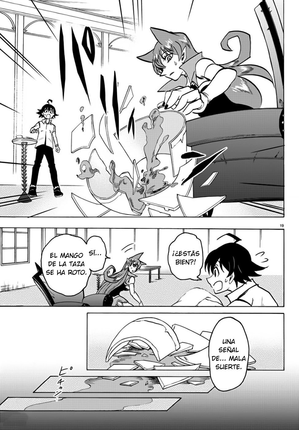 Mairimashita! Iruma-kun Capitulo 47: El cruel consejo estudiantil página 19