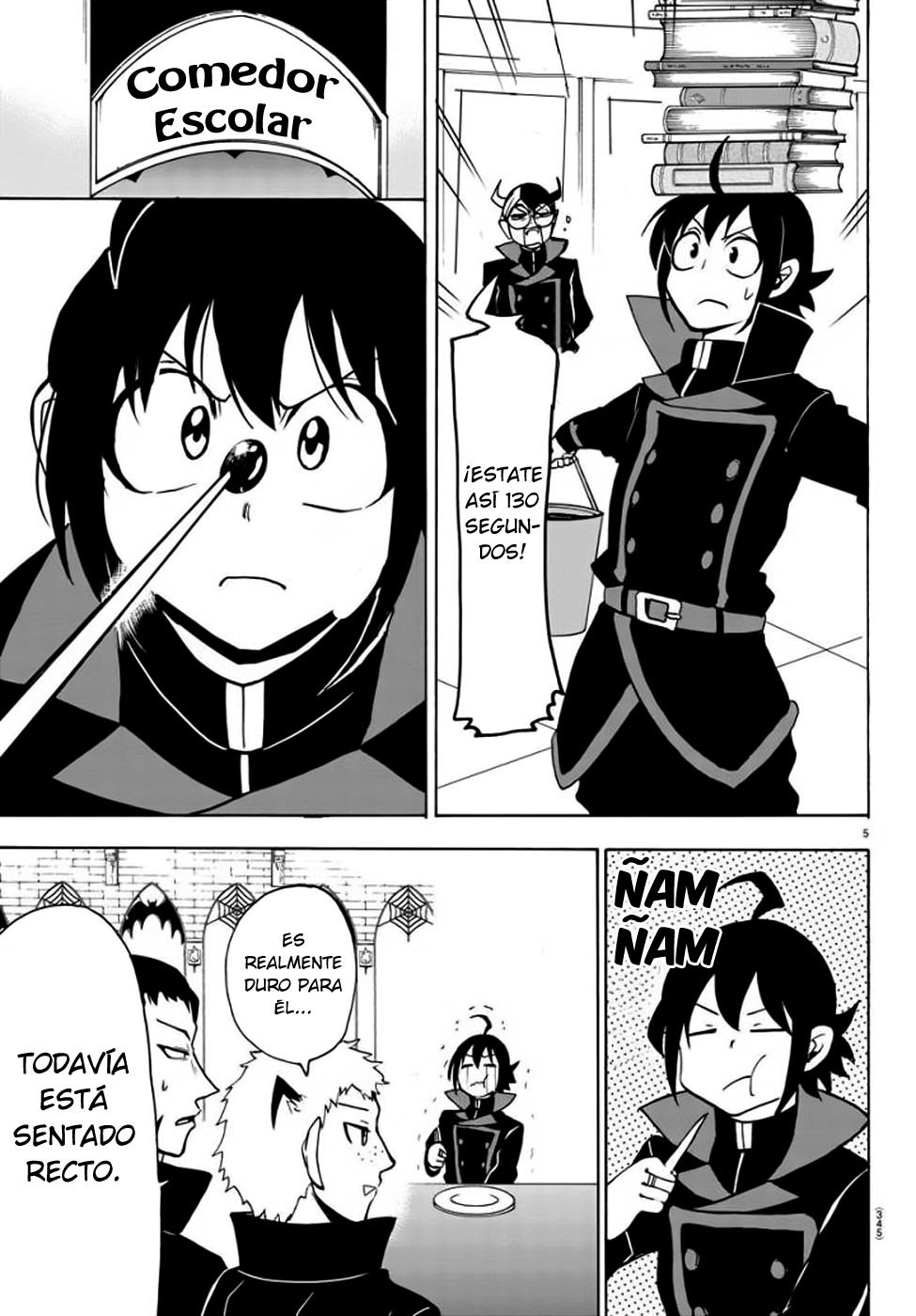 Mairimashita! Iruma-kun Capitulo 48: El colapso del protagonista página 7