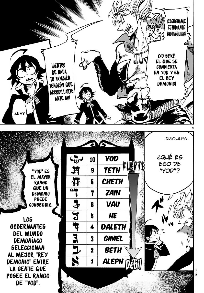 Mairimashita! Iruma-kun Capitulo 5: La clase anormal página 8