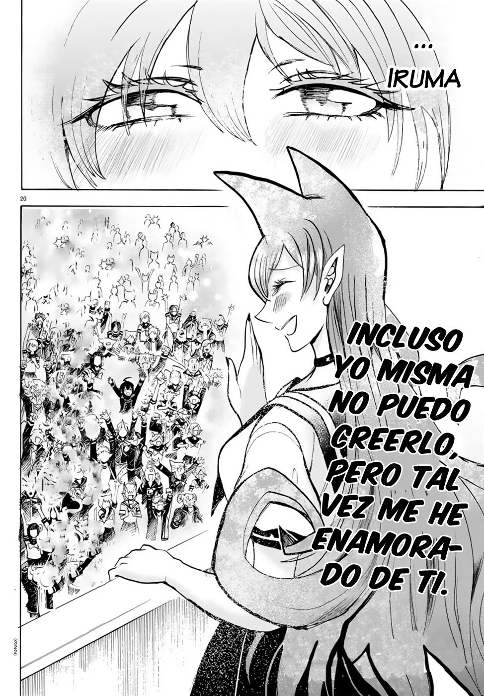 Mairimashita! Iruma-kun Capitulo 52: Presidenta de la escena del consejo estudiantil página 19