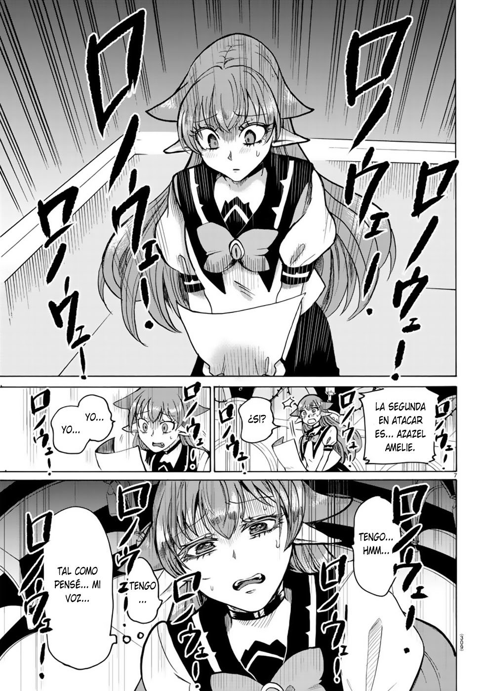 Mairimashita! Iruma-kun Capitulo 52: Presidenta de la escena del consejo estudiantil página 8