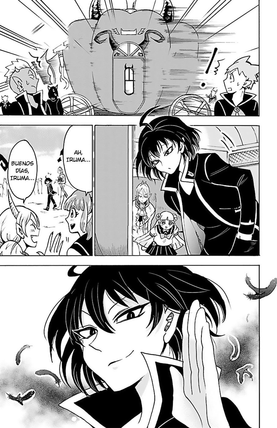 Mairimashita! Iruma-kun Capitulo 54: El opuesto exacto de Iruma página 13