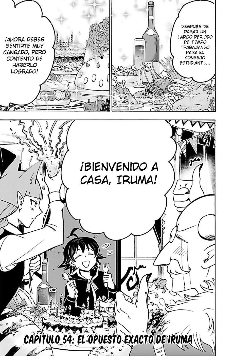 Mairimashita! Iruma-kun Capitulo 54: El opuesto exacto de Iruma página 3
