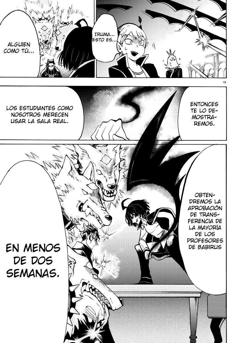 Mairimashita! Iruma-kun Capitulo 55: Realeza página 15