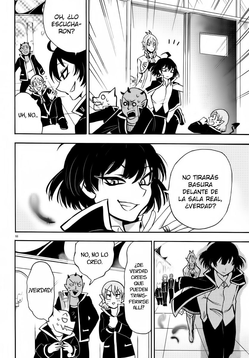 Mairimashita! Iruma-kun Capitulo 55: Realeza página 18