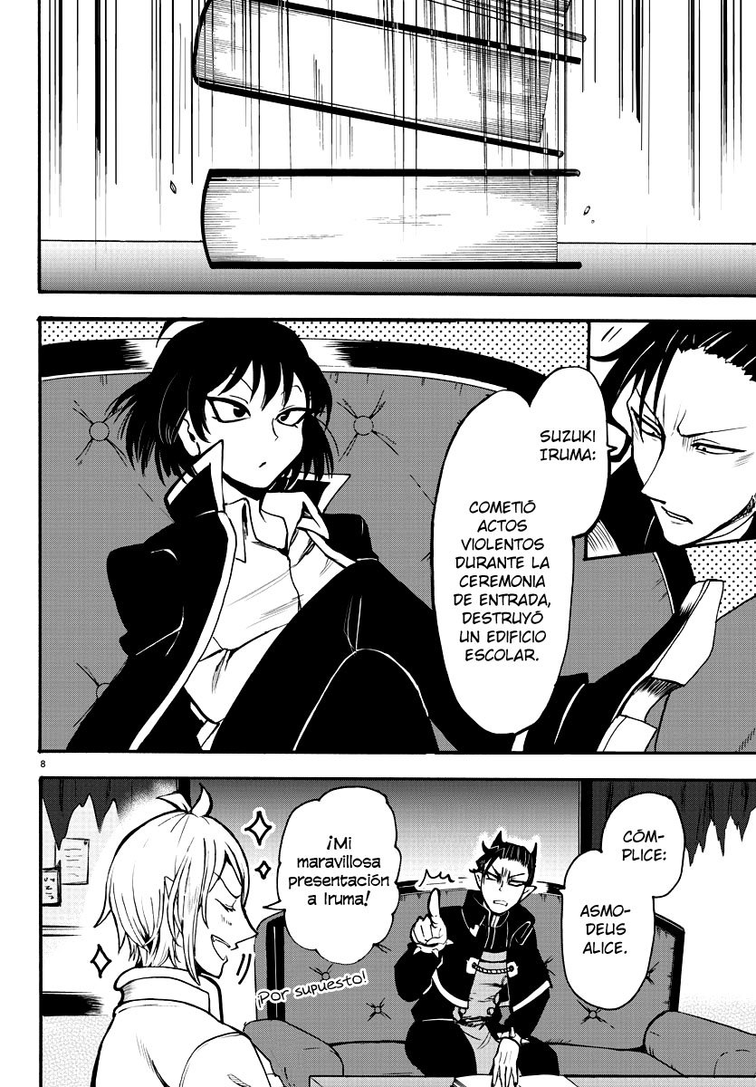 Mairimashita! Iruma-kun Capitulo 55: Realeza página 9