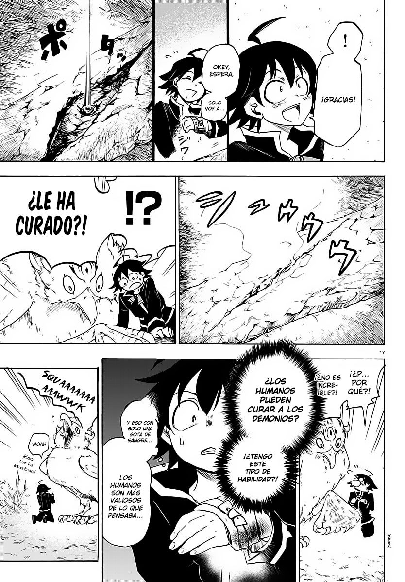 Mairimashita! Iruma-kun Capitulo 6: ¡La carrera aérea empieza! página 16