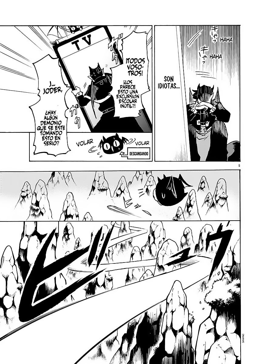 Mairimashita! Iruma-kun Capitulo 6: ¡La carrera aérea empieza! página 5
