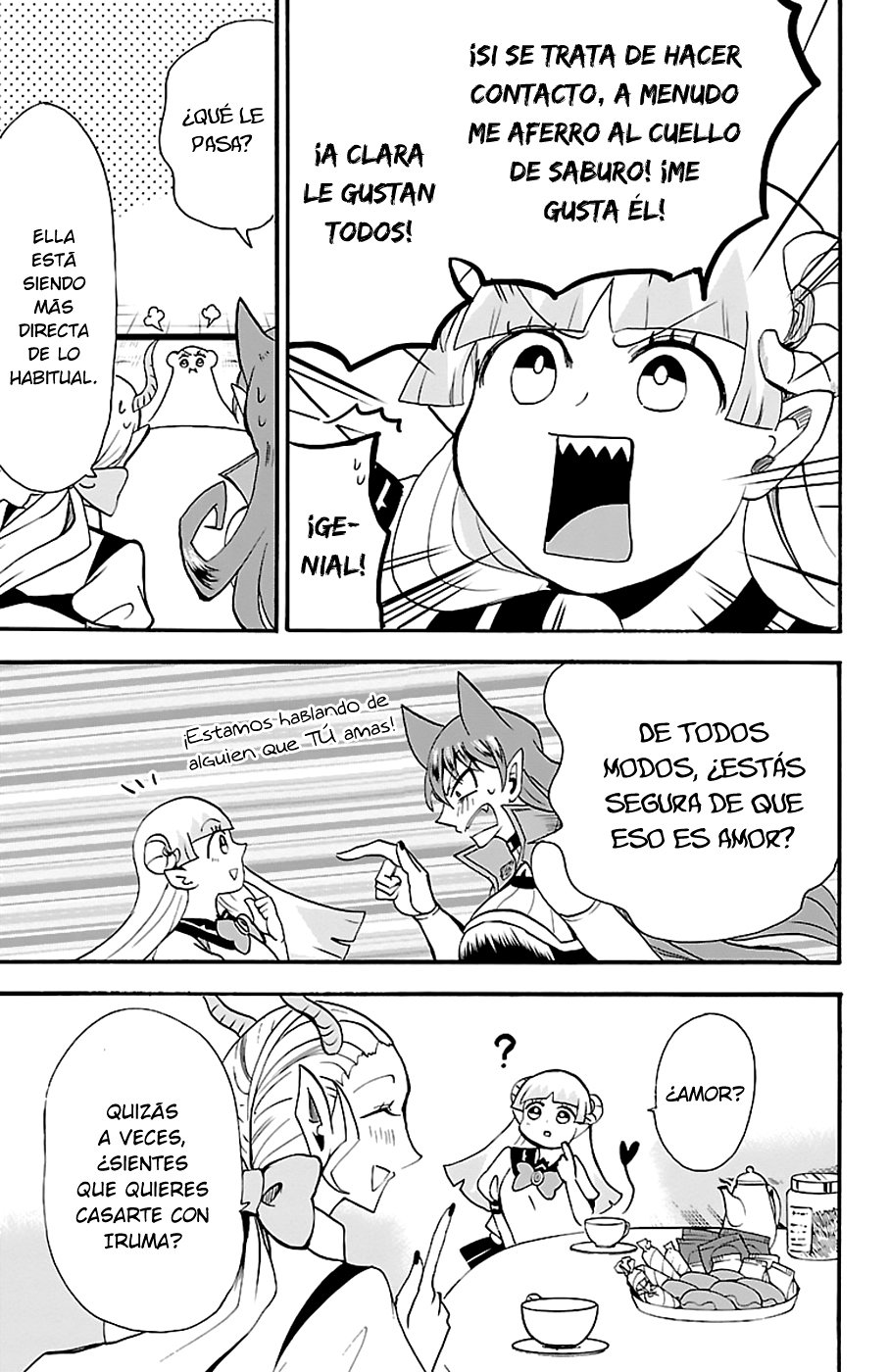 Mairimashita! Iruma-kun Capitulo 67: Charla de chicas página 15