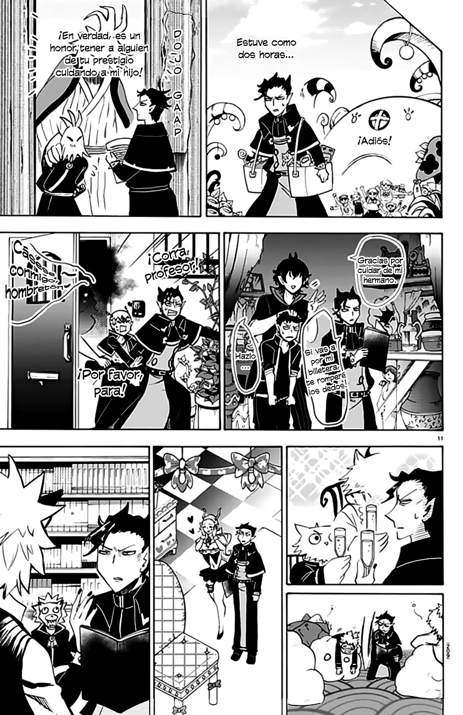 Mairimashita! Iruma-kun Capitulo 68: La visita de Callego página 12