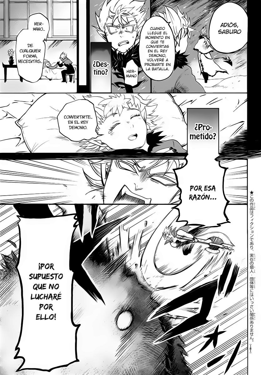 Mairimashita! Iruma-kun Capitulo 7: La persona que se convierte en Rey Demonio página 4
