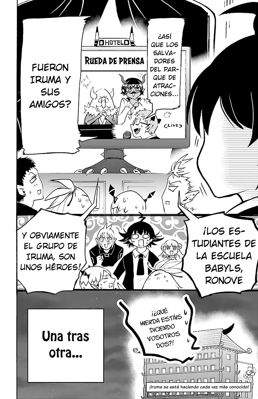 Mairimashita! Iruma-kun Capitulo 88: Con un destello página 20