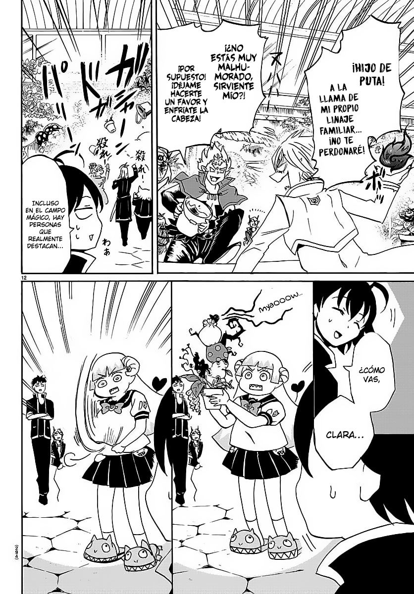 Mairimashita! Iruma-kun Capitulo 9: Todo el mundo tiene un tipo de magia página 12