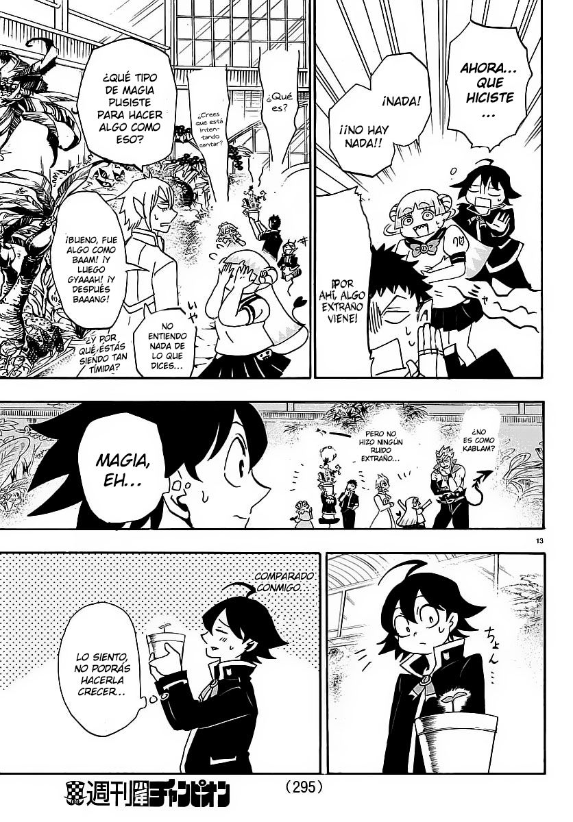 Mairimashita! Iruma-kun Capitulo 9: Todo el mundo tiene un tipo de magia página 13