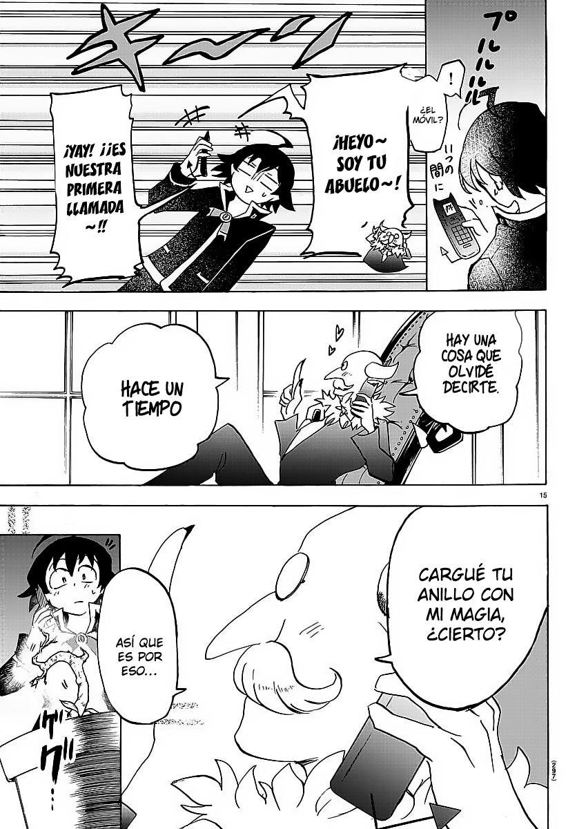 Mairimashita! Iruma-kun Capitulo 9: Todo el mundo tiene un tipo de magia página 15