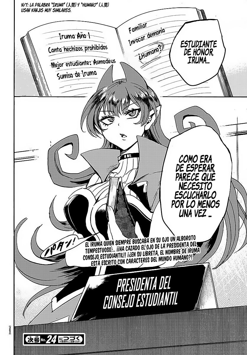 Mairimashita! Iruma-kun Capitulo 9: Todo el mundo tiene un tipo de magia página 19